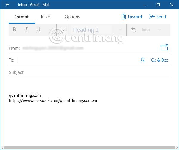 Sådan ændres signatur på Mail Windows 10