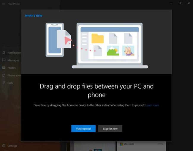 Instruktioner til brug af din telefon på Windows 10