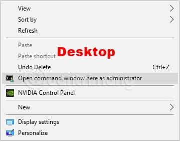 Kā pievienot šeit kā administratoram ar peles labo pogu noklikšķiniet uz izvēlnes Atvērt komandu logu operētājsistēmā Windows 10