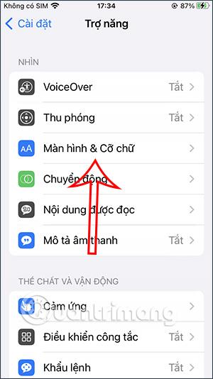 Kā mainīt iPhone ekrāna krāsu