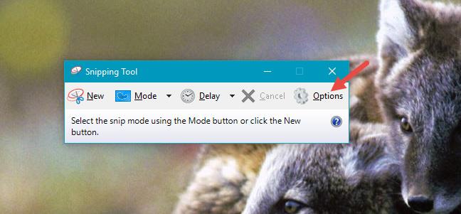 Kaip visiškai naudoti „Snipping Tool“ sistemoje „Windows 10“.