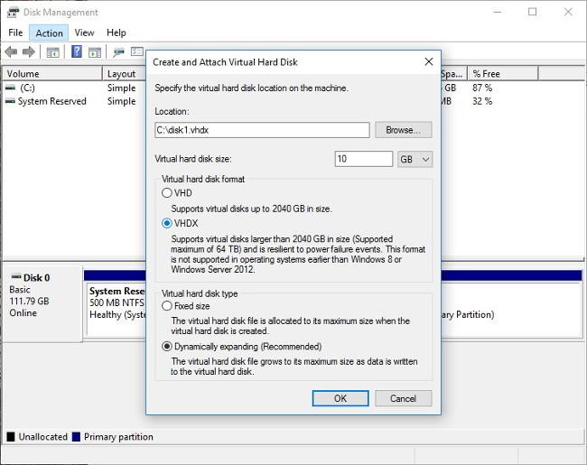 Slik bruker du Resilient File System (ReFS) på Windows 10