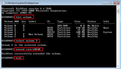 Sådan overføres ledig plads fra en partition til en anden i Windows 10