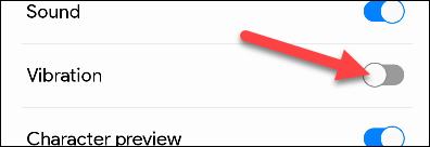 Hogyan lehet kikapcsolni a vibrációs hatást, amikor megnyomja a billentyűket Androidon