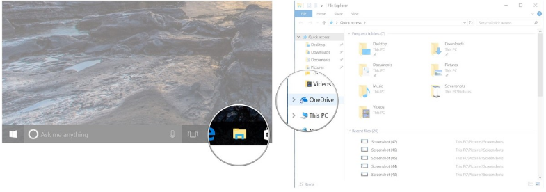 Hvordan sikkerhetskopiere bilder på Windows 10 datamaskin?