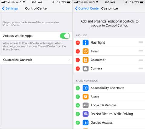 Kako prilagoditi Control Center na iPhoneu, iPadu