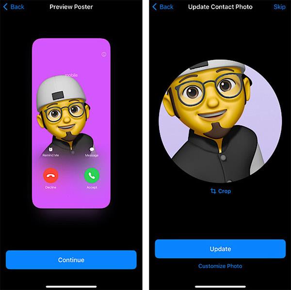 Jak vytvořit obrázek plakátu emoji pro vaše telefonní číslo na iPhone