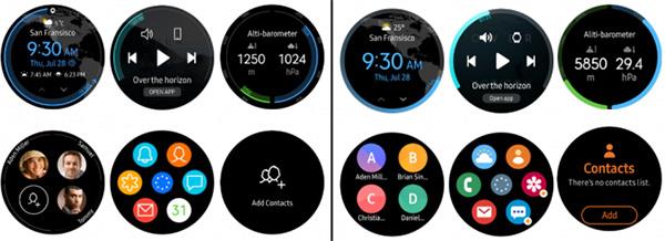 „One UI“ ir „Tizen“ skirtumai