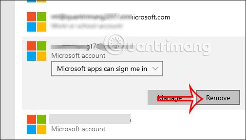Kaip visiškai ištrinti „Microsoft“ paskyrą „Windows 10“.