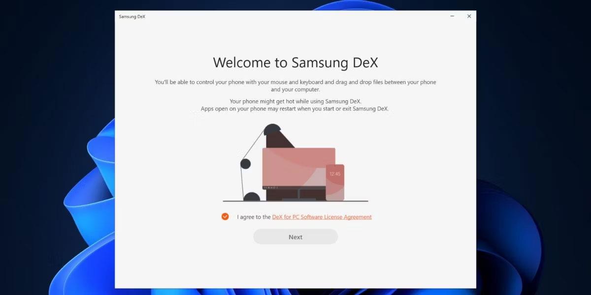 Kako uporabljati Samsung DeX za upravljanje telefonov Galaxy v sistemu Windows 11