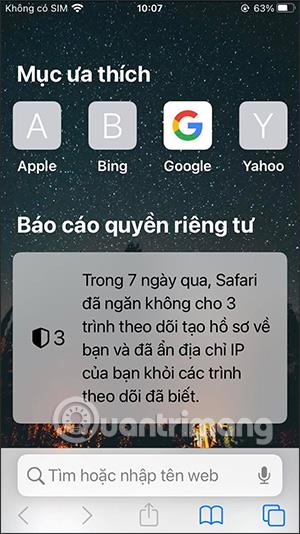 Hvernig á að setja veggfóður fyrir iPhone Safari