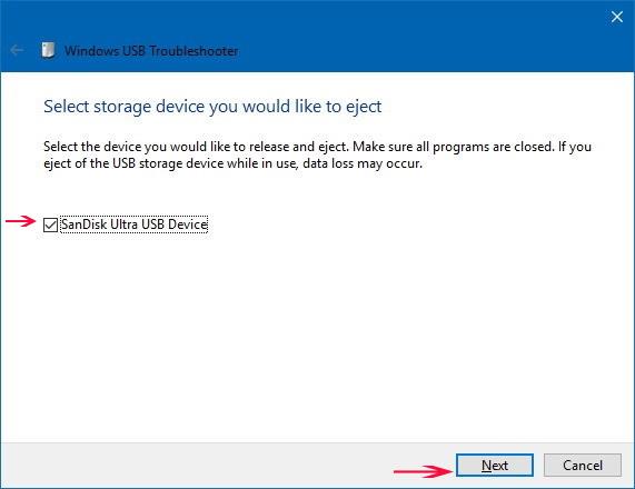 Navodila za odpravljanje napak povezave USB v sistemu Windows 10 z orodjem za odpravljanje težav Windows USB