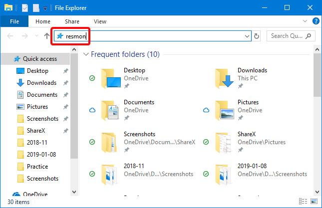 11 leiðir til að opna Resource Monitor í Windows 10