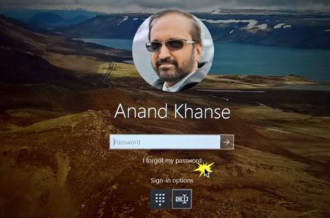 Jak obnovit heslo účtu Microsoft z přihlašovací obrazovky Windows 10 Fall Creators Update