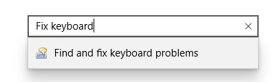 Reparer tastaturet som ikke fungerer feil på Windows 10