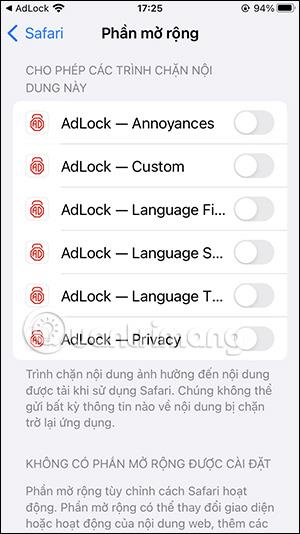 Jak používat AdLock k blokování reklam na Safari iPhone