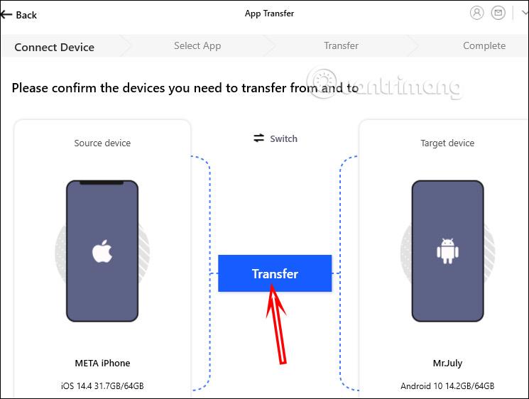 Kā izmantot PhoneTrans, lai pārsūtītu iPhone datus uz iPhone, Android