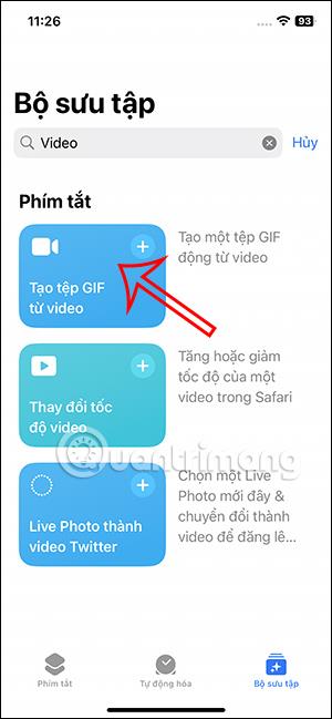 Pokyny pro převod videí na GIF na iPhone