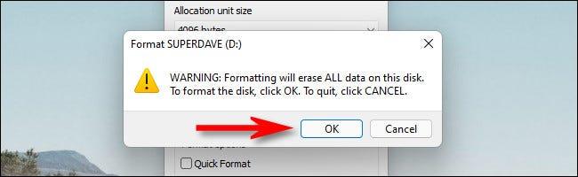 Hvordan formatere harddisken på Windows 11