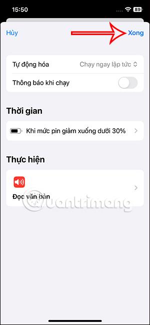 Hvordan varsle lavt batteri på iPhone ved hjelp av Siri