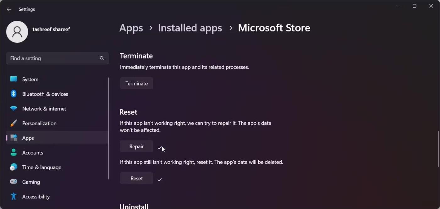 Kaip ištaisyti ms-resource:Programos pavadinimo / teksto klaidą sistemoje „Windows 11“.