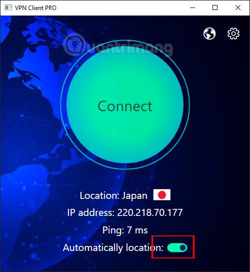 Slik bruker du VPN Client Pro til å endre IP på Windows 10