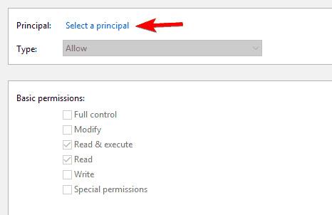 Ret fejlen "Du skal have tilladelse til at udføre denne handling" i Windows 10, 8.1 og 7