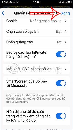 Як захистити особисті вкладки Microsoft Edge