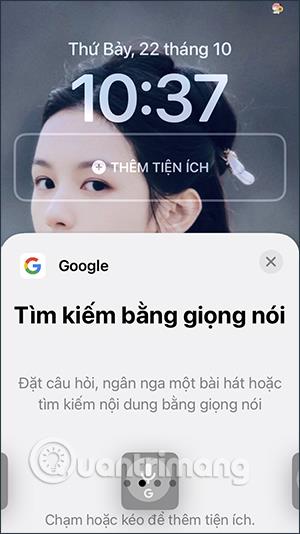 Slik legger du til Google Lens til iPhone-låseskjermen