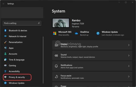 Jak odstranit historii polohy v systému Windows 11