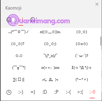 Hogyan lehet nagyon gyorsan megnyitni az emoji panelt és írni speciális karaktereket a Windows 10 rendszeren