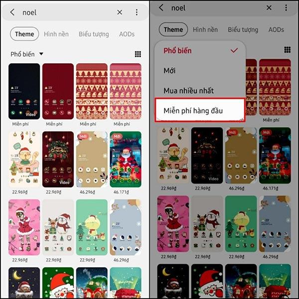 Sådan installeres juletema på Samsung Galaxy-telefon