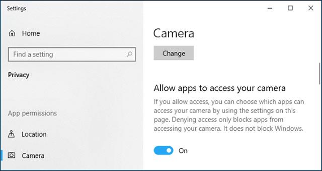 Labojiet tīmekļa kameras nedarbošanās kļūdu operētājsistēmā Windows 10