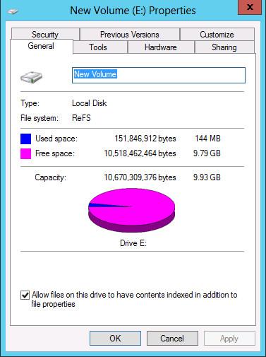 Aktivera/inaktivera ReFS (Resilient File System) på Windows 10