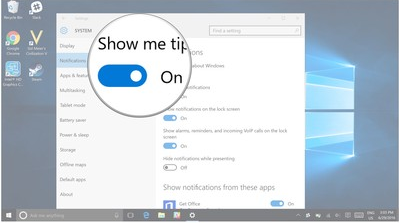 Her er, hvordan du tilpasser og deaktiverer (deaktiverer) Action Center på Windows 10