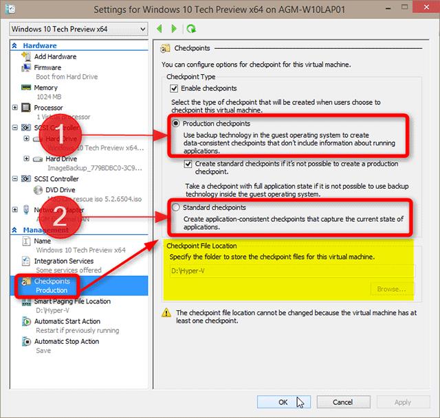 Як створити та використовувати контрольні точки Hyper-V у Windows 10