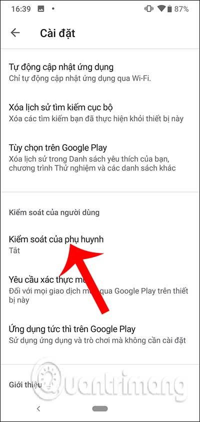 Kako omogućiti roditeljski nadzor u trgovini Google Play