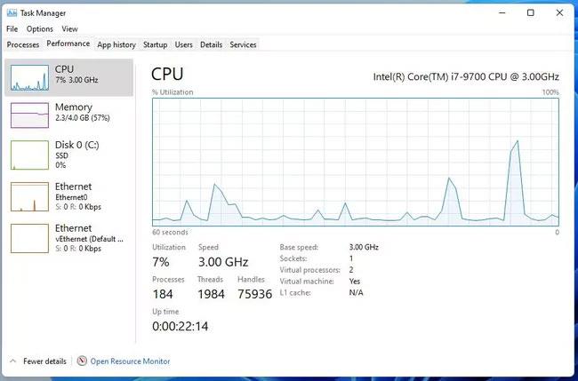 Slik sjekker du CPU-bruk i Windows 11