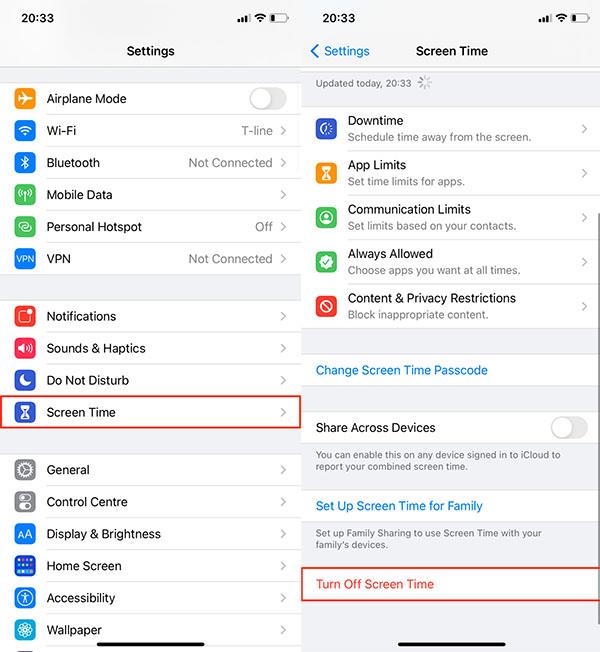 Πώς να απενεργοποιήσετε το Screen Time σε iPhone και Mac