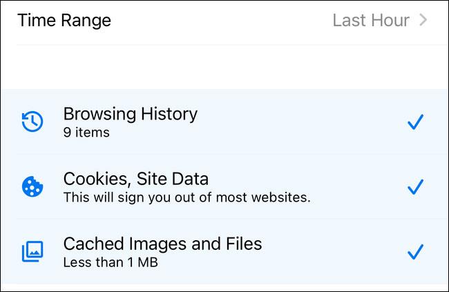 Instruktioner til sletning af Chrome-browserhistorik på iPhone og iPad