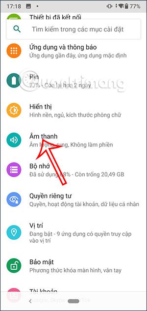 Instruktioner til at deaktivere systemhaptisk feedback på Android