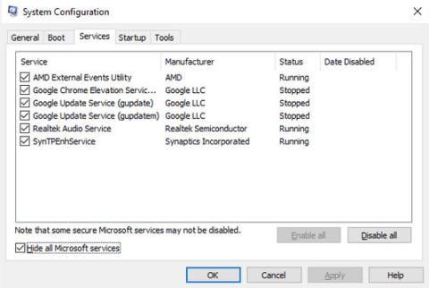 Hur man fixar Critical Structure Corruption blåskärmsfel på Windows 10