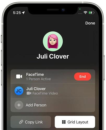 Nové funkce ve FaceTime na iOS 15