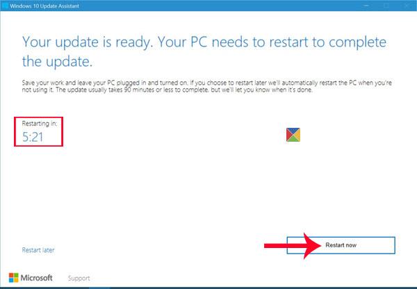 A Windows 10 Creators Update letöltése és frissítése