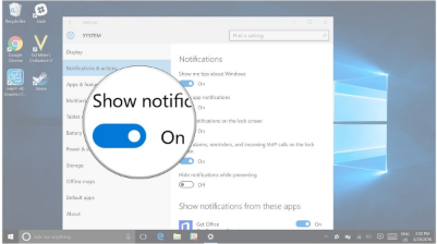 Her er, hvordan du tilpasser og deaktiverer (deaktiverer) Action Center på Windows 10