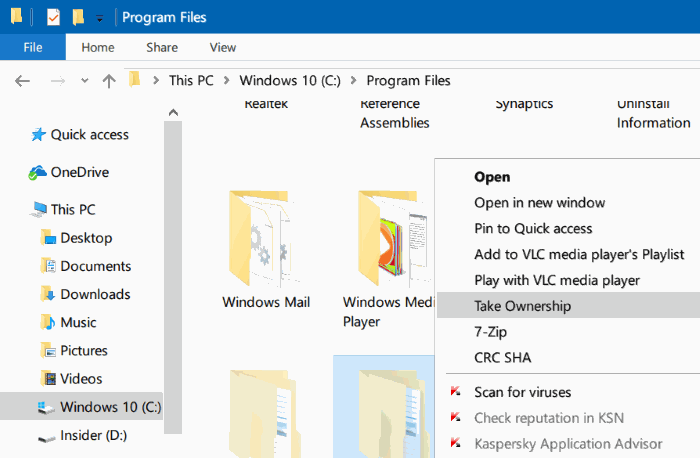 Pokyny pro opravu chyb: Bylo vám odepřeno oprávnění k přístupu k této složce v systému Windows 10