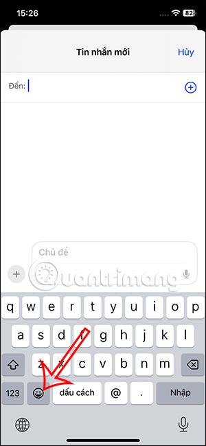 Utasítások az emoji színének megváltoztatásához iPhone-on