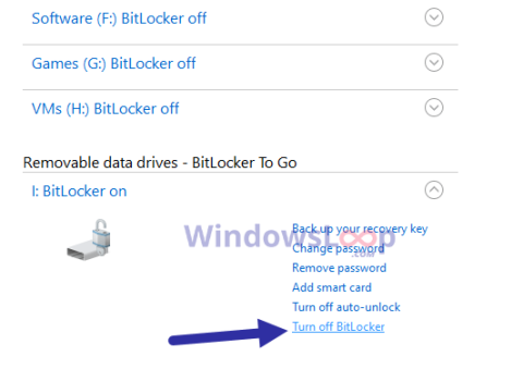 Як відключити BitLocker у Windows 10