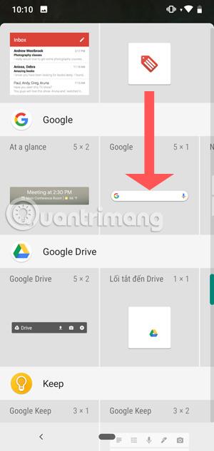 Kako staviti Google traku za pretraživanje na glavni zaslon