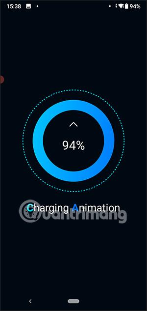 Hvordan lage batteriladeeffekt på Android